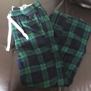 Plaid pyjama bottoms
